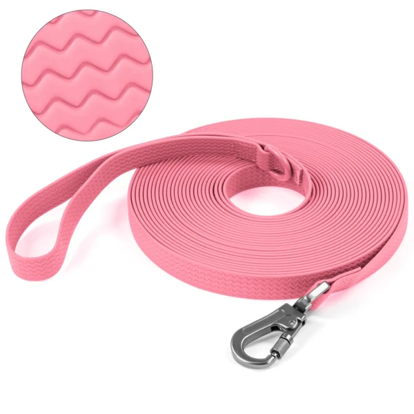 PVC Dog Leash – Non-Slip Waterproof Training Leash