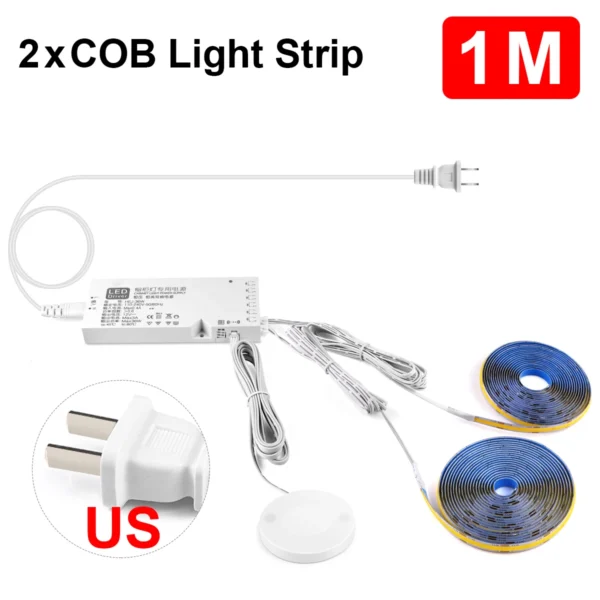 Rybakov COB LED Strip Touch Light 320 LEDs/m – Warm/Neutral - Image 43