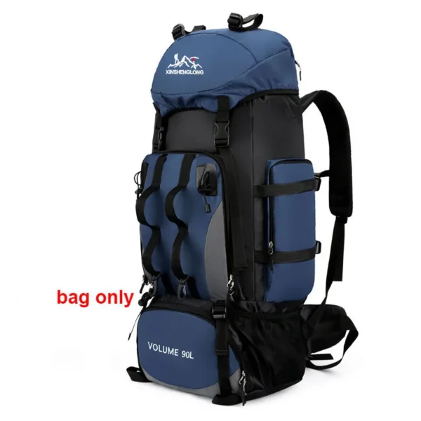 90L Waterproof Hiking Backpack - Large Capacity Rucksack for Outdoor Adventures - Image 14