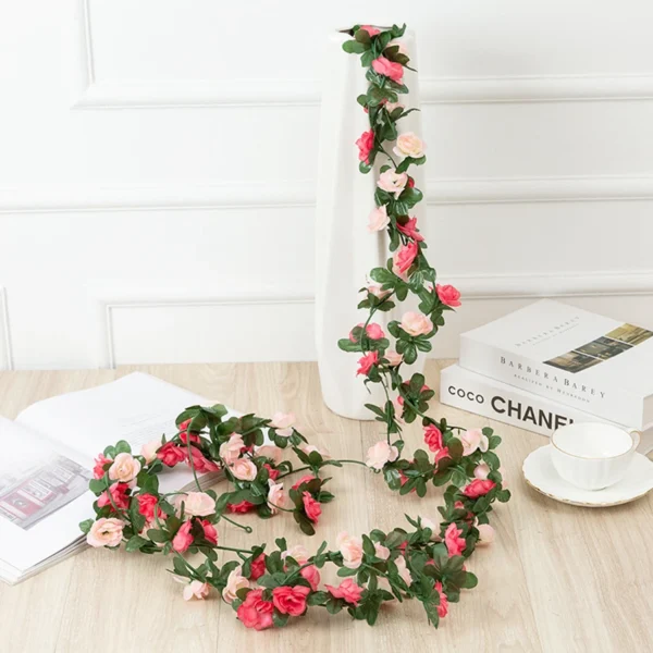 Artificial Rose Vine – Wedding & Home Decoration - Image 11