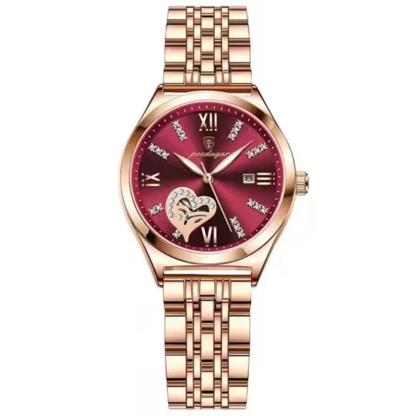 POEDAGAR Luxury Women’s Quartz Stainless Steel Watch - Image 10