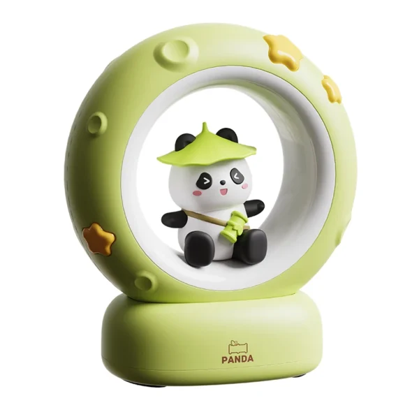 Cute Animal Moon Night Light – USB Rechargeable Lamp - Image 11