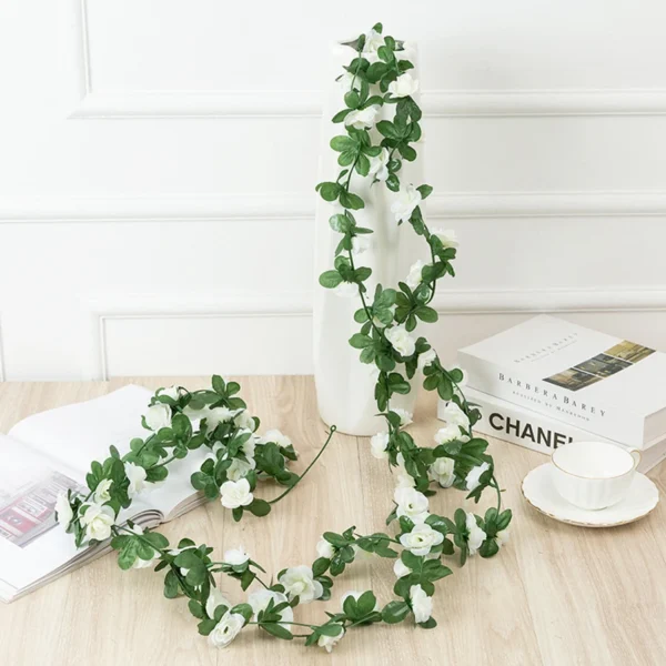 Artificial Rose Vine – Wedding & Home Decoration - Image 21