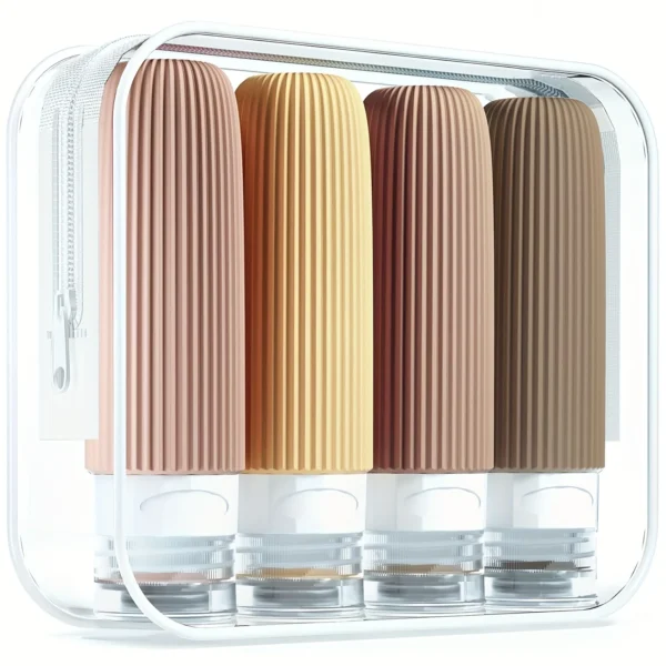 TSA Approved 3oz Silicone Travel Bottle Set - Image 7