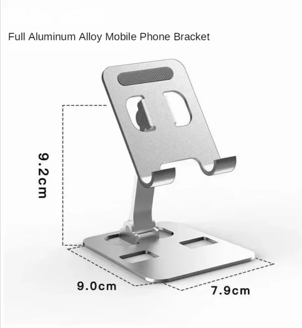 OLOPKY Universal Aluminium Foldable Desk Phone & Tablet Stand - Image 7