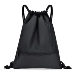 Foldable Waterproof Gym Bag – Sports Drawstring Backpack