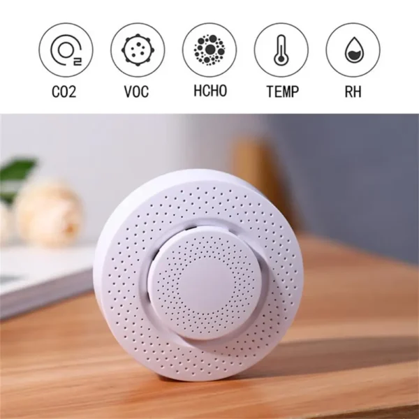 Tuya Smart WiFi/Zigbee Air Quality Monitor with CO2 Sensor - Image 3