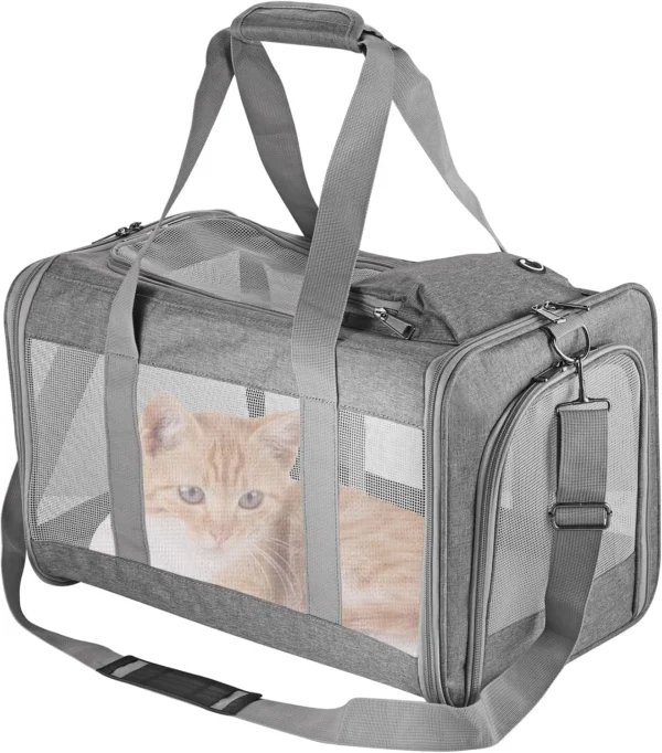 Airline Approved Pet Carrier – Soft Travel Bag for Cats & Dogs