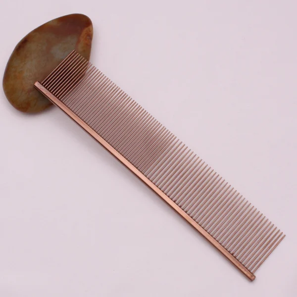 Copper Pet Grooming Comb – Knot Remover & Massage Tool - Image 33