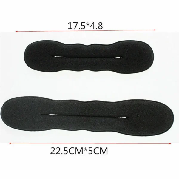 Curly Hair Maker Scrunchie Donut Bun Styling Headband - Image 3