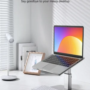 Baseus Adjustable Aluminium Laptop Stand – Silver