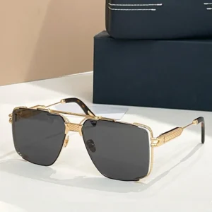Men’s DAWN II Gold Pilot Sunglasses Luxury UV400