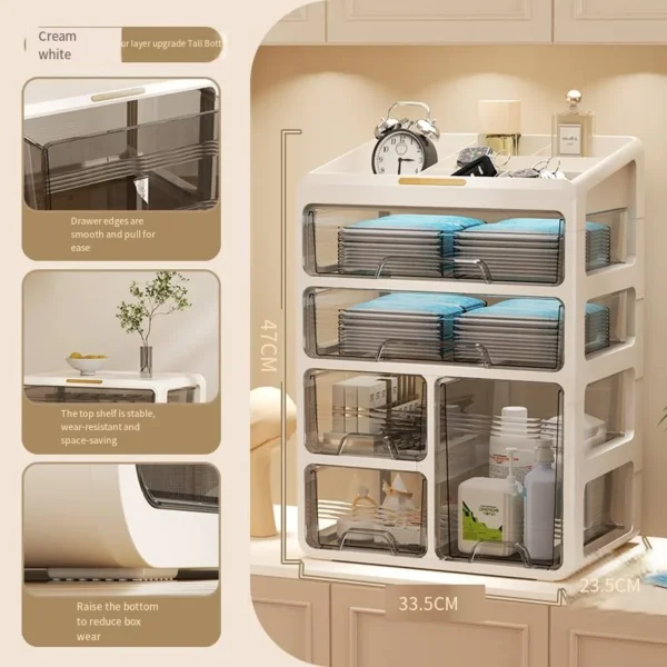 Large-Capacity Drawer Medicine Storage Box Organizer - Image 8