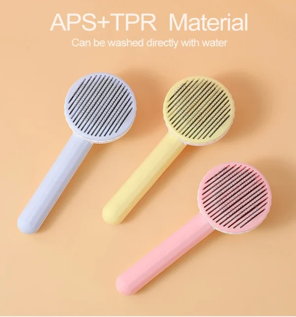 Cat Hair Removal Brush – Easy Grooming & Shedding Tool - Image 23