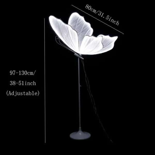 Creative Butterfly Wedding & Party Floor Lamp – 100cm - Image 12