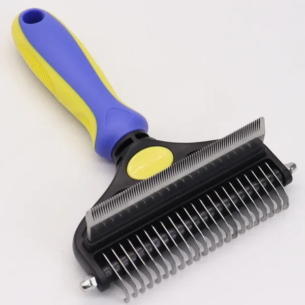 3-in-1 Pet Grooming Brush – Deshedding & Dematting Tool - Image 12