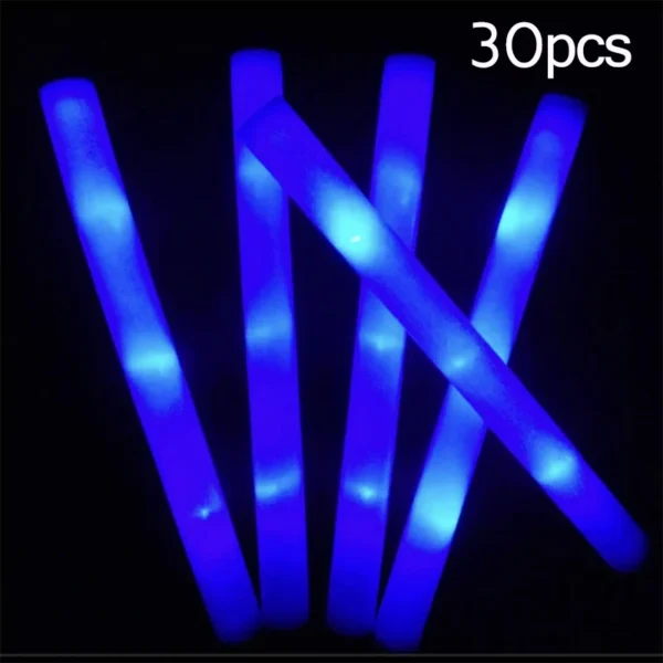 30Pcs Colorful LED Glow Sticks for Parties & Events - Image 10