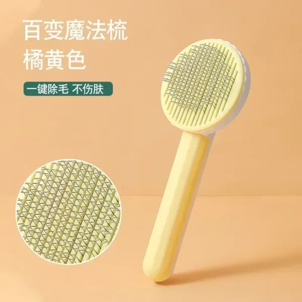 Cat Hair Removal Brush – Easy Grooming & Shedding Tool - Image 16