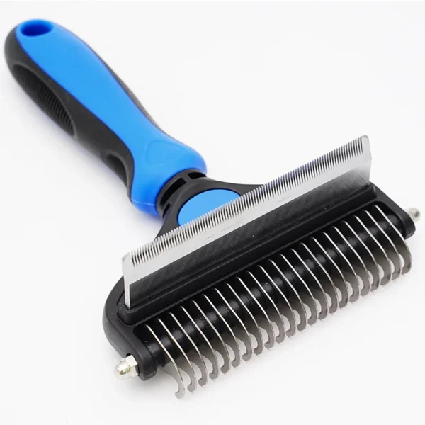 3-in-1 Pet Grooming Brush – Deshedding & Dematting Tool - Image 17
