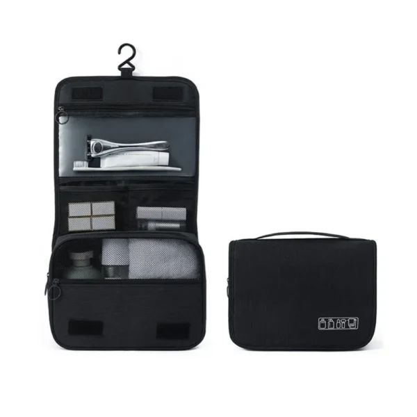 Large Capacity Waterproof Toiletry & Makeup Bag with Hook - Image 8