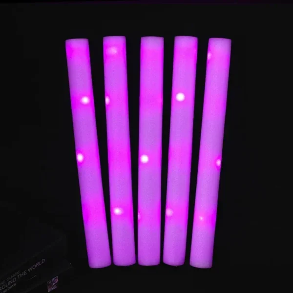 Colorful LED Foam Glow Sticks – Party & Event Pack - Image 11