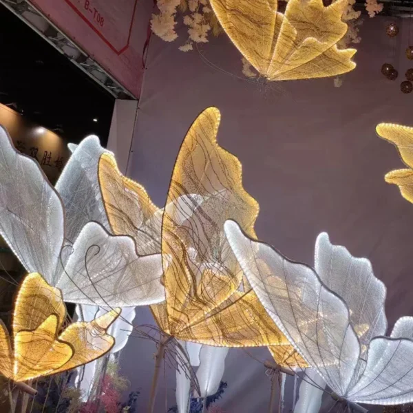 Creative Butterfly Wedding & Party Floor Lamp – 100cm - Image 4