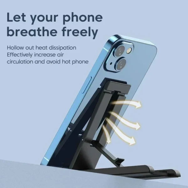 Foldable Mini Desktop Phone Stand – Portable & Lightweight - Image 7