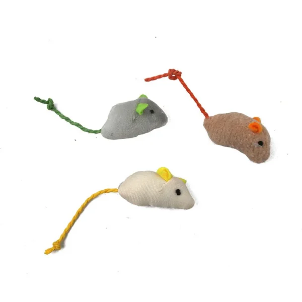 Interactive Catnip Cat Mouse Toys – 3 to 200 Pcs Set - Image 33