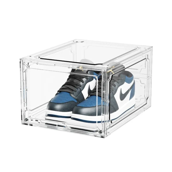 Acrylic Transparent Shoe Storage Box Display Cabinet - Image 6
