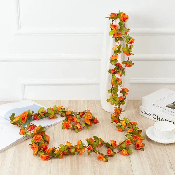Artificial Rose Vine – Wedding & Home Decoration - Image 12