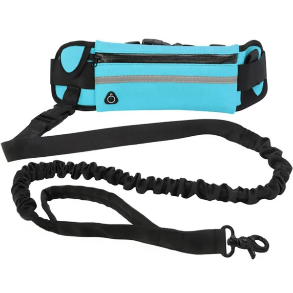 Hands-Free Reflective Dog Leash with Waist Bag – 8M - Image 8