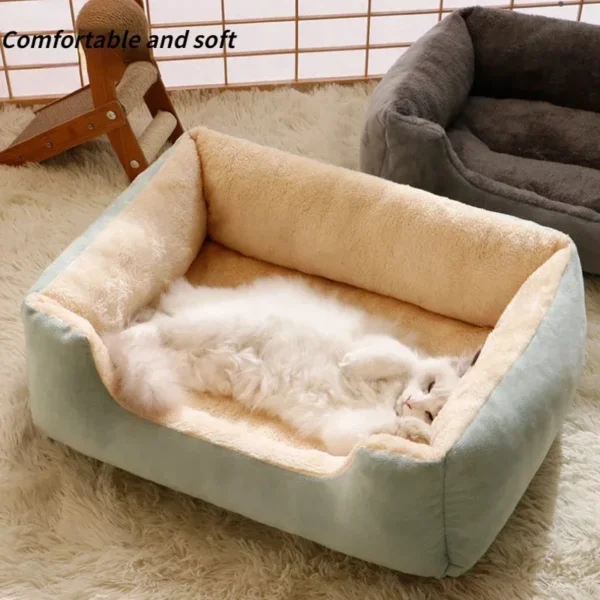 Breathable Cats & Dogs Bed Mat – Soft Plush Pet Cushion - Image 10