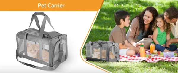 Airline Approved Pet Carrier – Soft Travel Bag for Cats & Dogs - Image 8