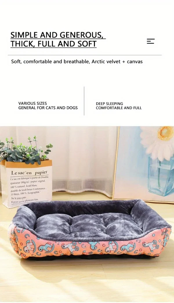 Breathable Pet Dog & Cat Bed – Soft Sofa Mat for All Sizes - Image 11