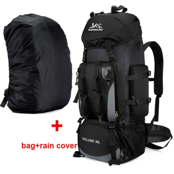 90L Waterproof Hiking Backpack - Large Capacity Rucksack for Outdoor Adventures - Image 12