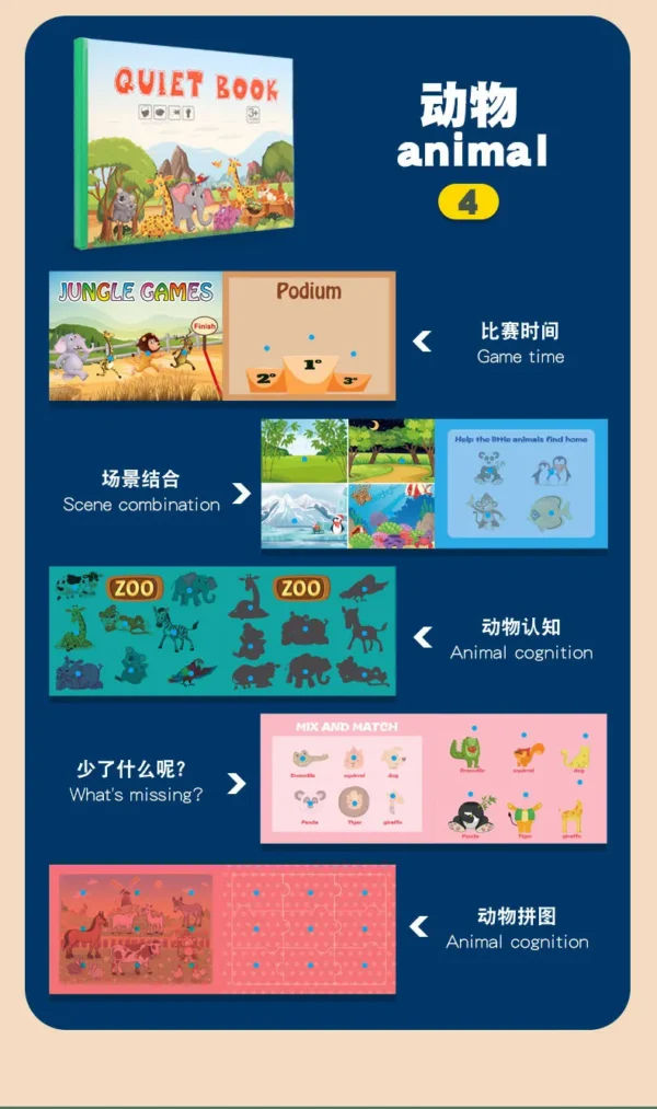 Montessori Baby Busy Book – Early Learning Toy for Toddlers - Image 54
