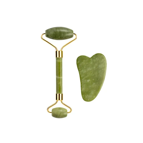 Natural Jade Roller & Gua Sha Massage Set - Image 15