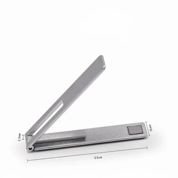 Ultra-Thin Metal Folding Phone Stand – Minimalist & Portable - Image 8