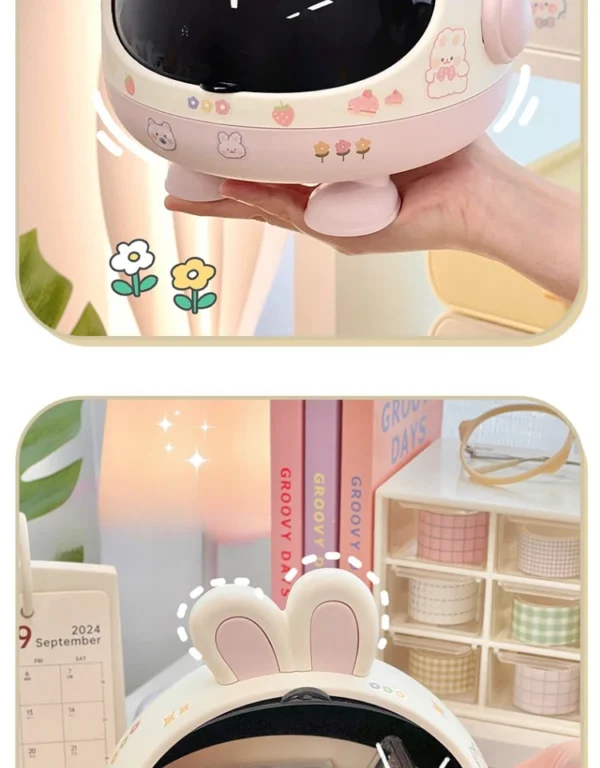 Cute Desktop Storage Box – Kawaii Desk Organizer for Girls - Image 14