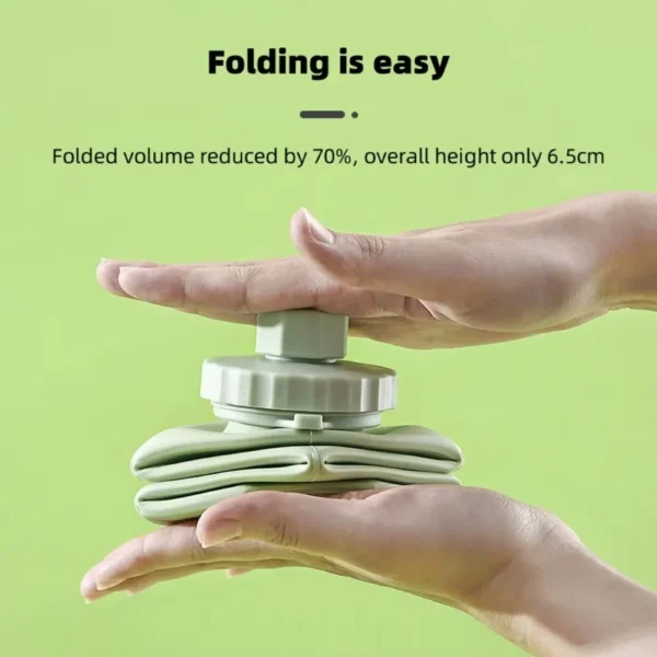 600ml Silicone Folding Water Bottle – Portable & Reusable - Image 2