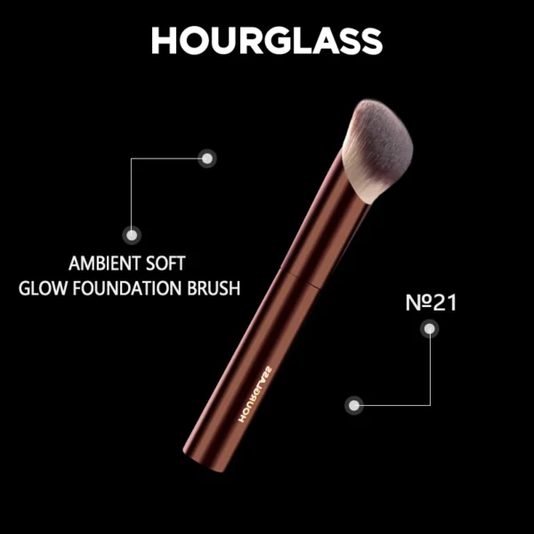 Soft Glow Foundation Brush – Hourglass Shape, Single - Image 3