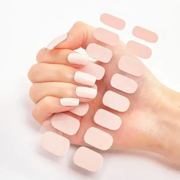 16Tips Long-Lasting Gel Nail Stickers – Full Coverage Wraps - Image 6