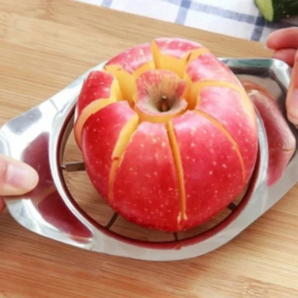 Stainless Steel Apple Cutter & Fruit Slicer - Image 3