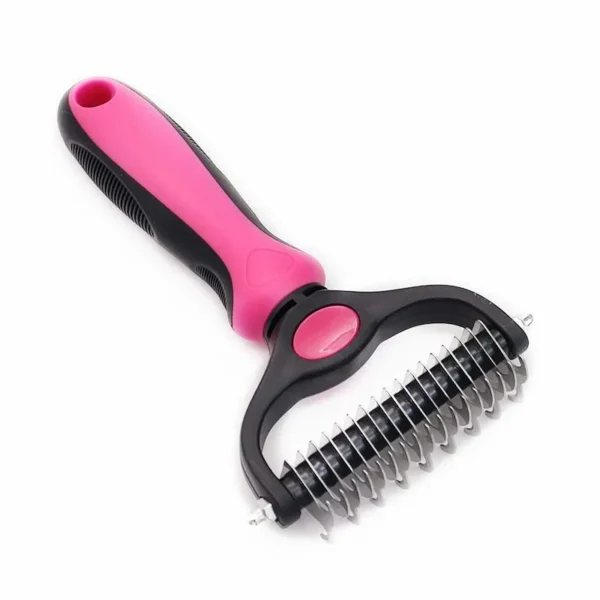 3-in-1 Pet Grooming Brush – Deshedding & Dematting Tool - Image 9