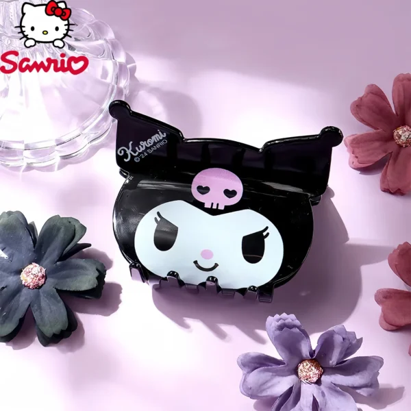 Cute Cartoon Hair Claw Clips for Women – Pink Accessory - Image 2