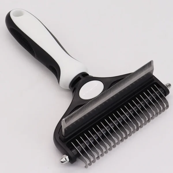 3-in-1 Pet Grooming Brush – Deshedding & Dematting Tool - Image 8