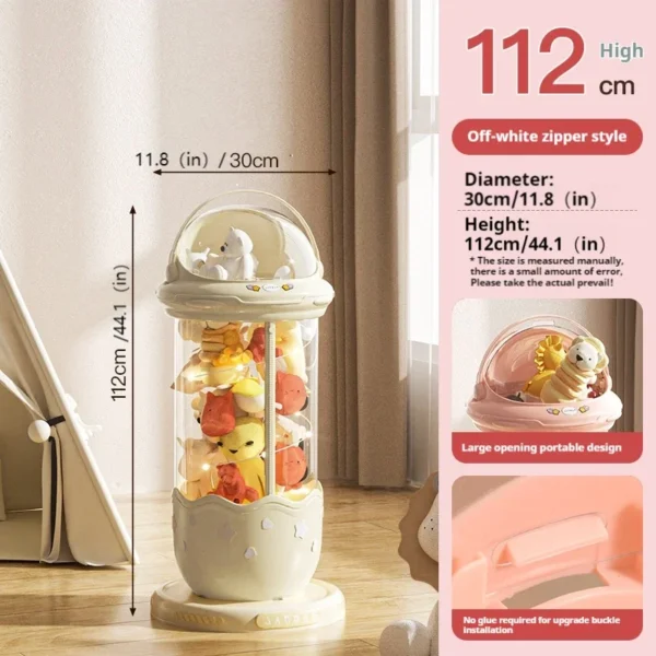 Astronaut Doll Storage Box – Plush Toy Organizer Bin - Image 10