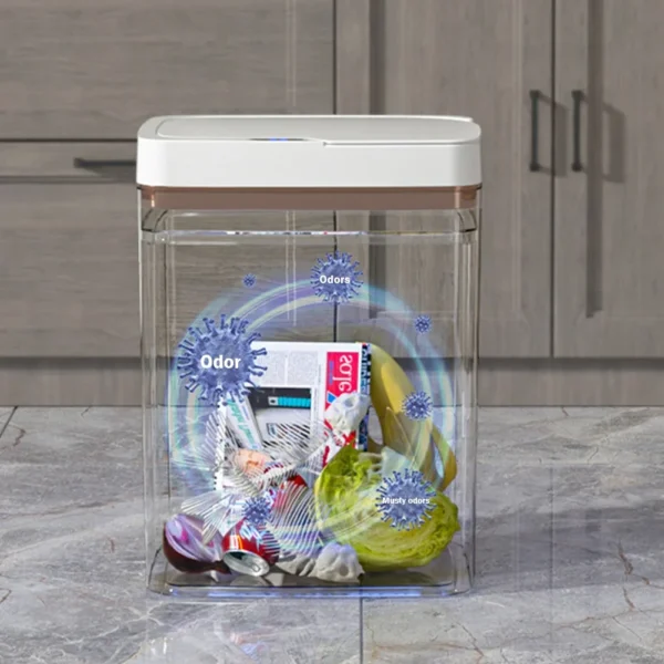 Smart 15/18L Touchless Sensor Bin for Kitchen & Bathroom - Image 6
