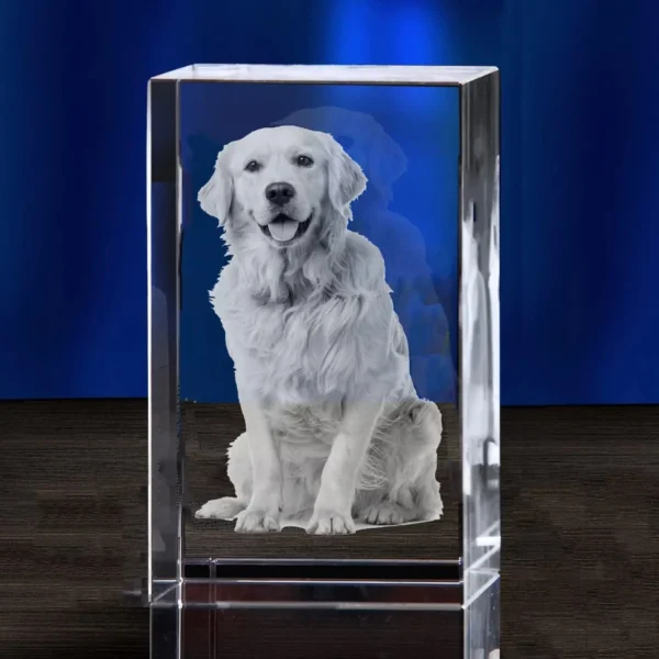 Personalized Pet Tribute Crystal Keepsake – Sympathy Gift - Image 7