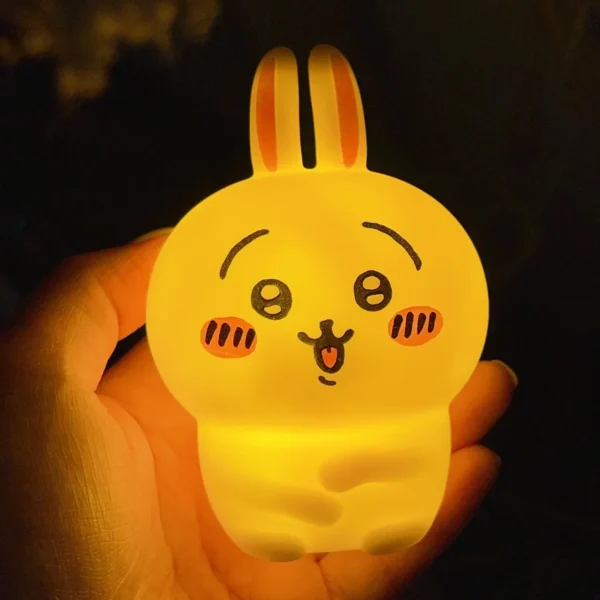 Kawaii Chikawa Vinyl Doll Night Light for Bedroom Decor - Image 11